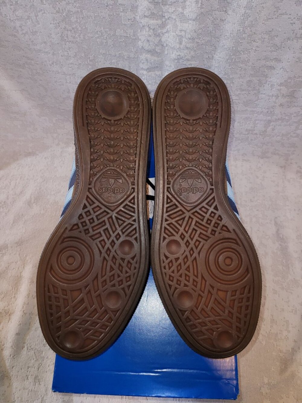 Adidas Handball Spezial Shoes Navy Blue Clear Sky BD7633 Mens Size 8.5 BRAND NEW - Picture 13 of 16